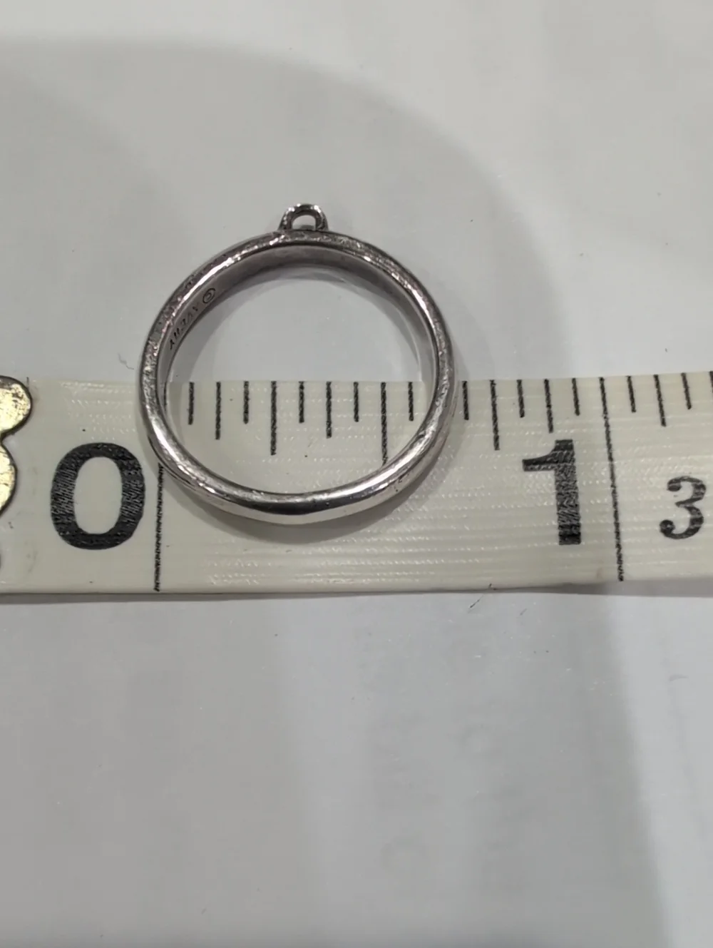 James Avery Charm Dangle Ring Sterling Silver